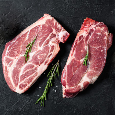 Large Cut Pork Steaks