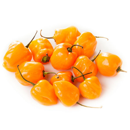 Habanero Peppers - Basket of 7