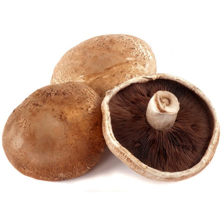 Portabello Mushrooms - Basket of 2 Caps