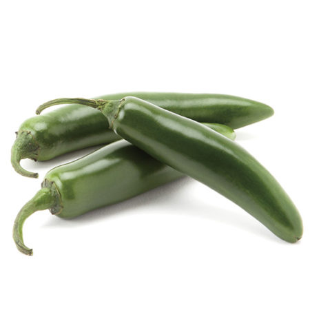 Serrano Peppers - Basket of 7