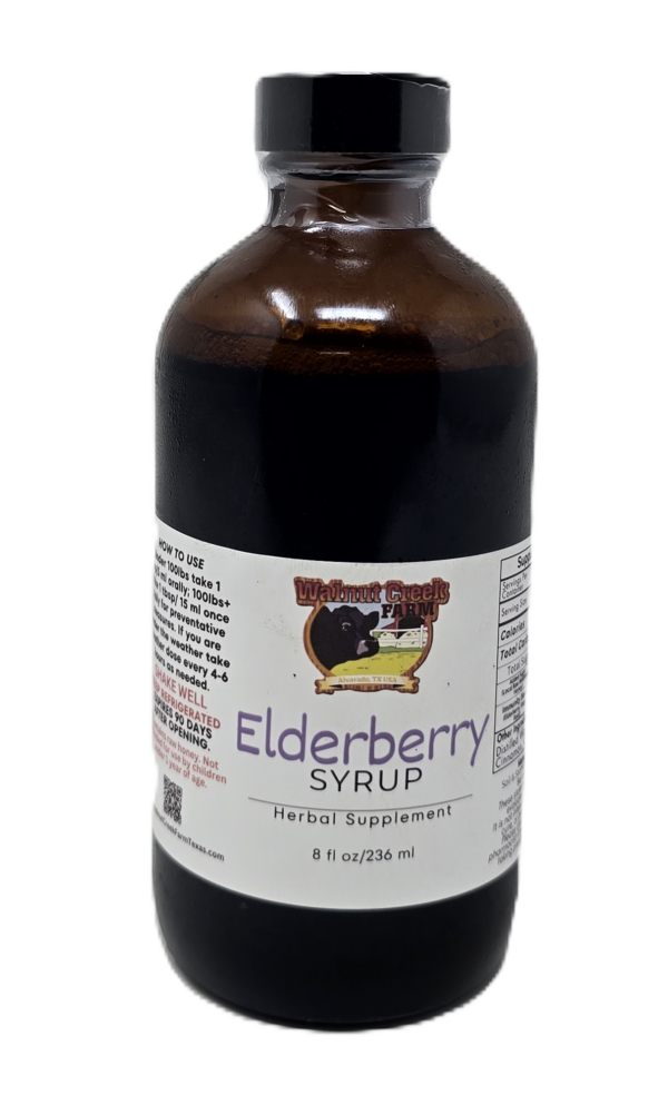 Elderberry Syrup - 8oz.