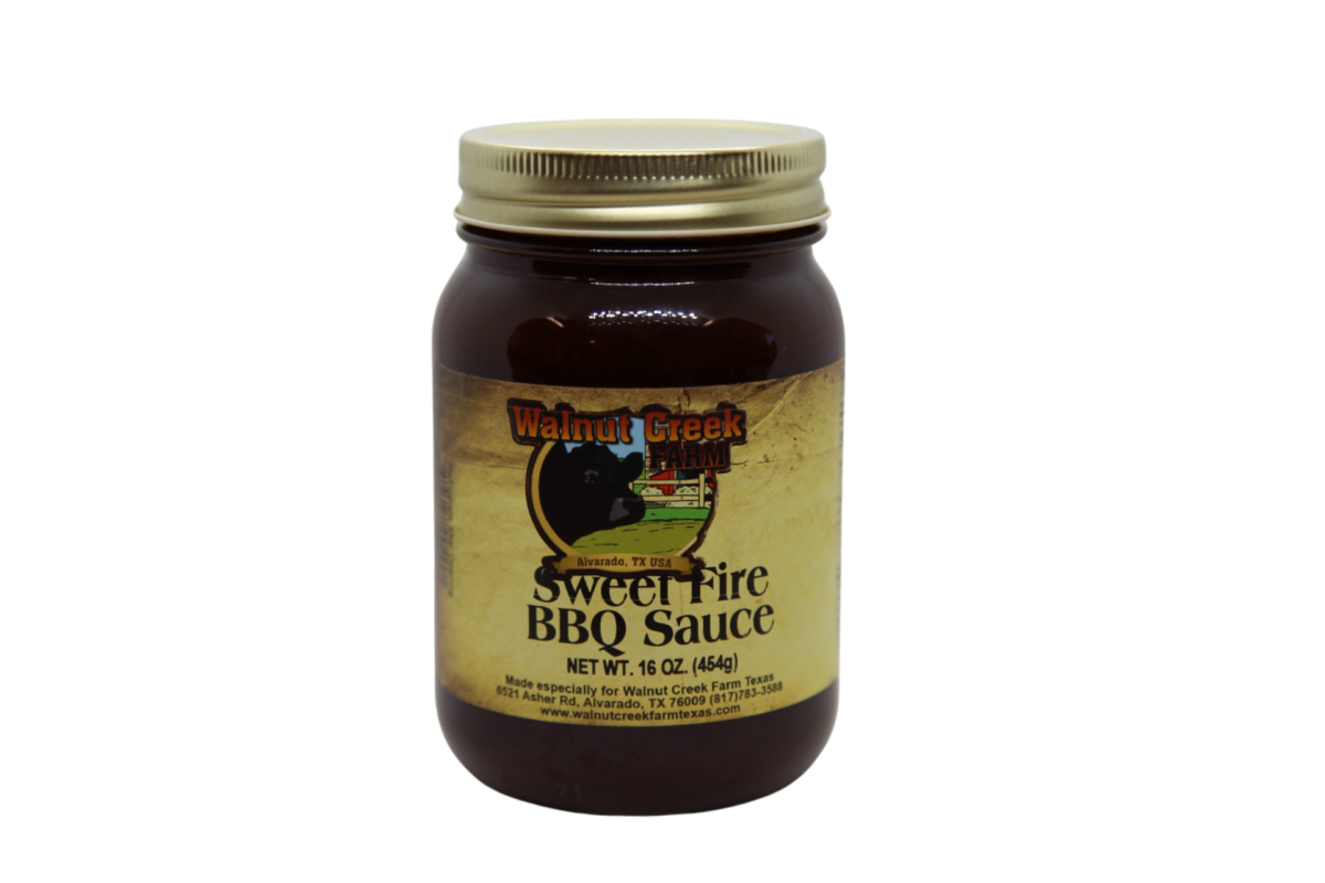 Sweet Fire BBQ Sauce Walnut Creek Farm
