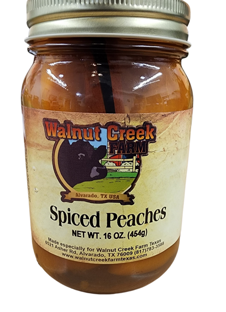 Spiced Peaches - Walnut Creek Farm