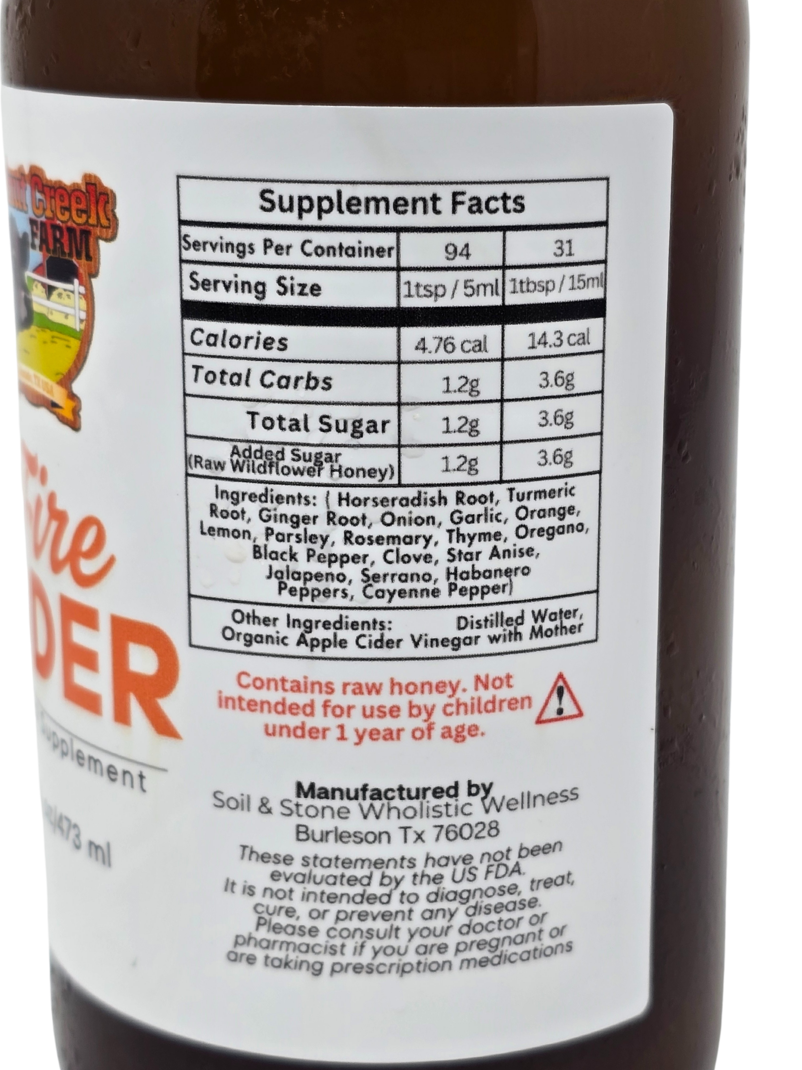 Fire Cider 16oz - Image 3