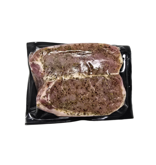 Herb Crusted Boneless Pork Chop