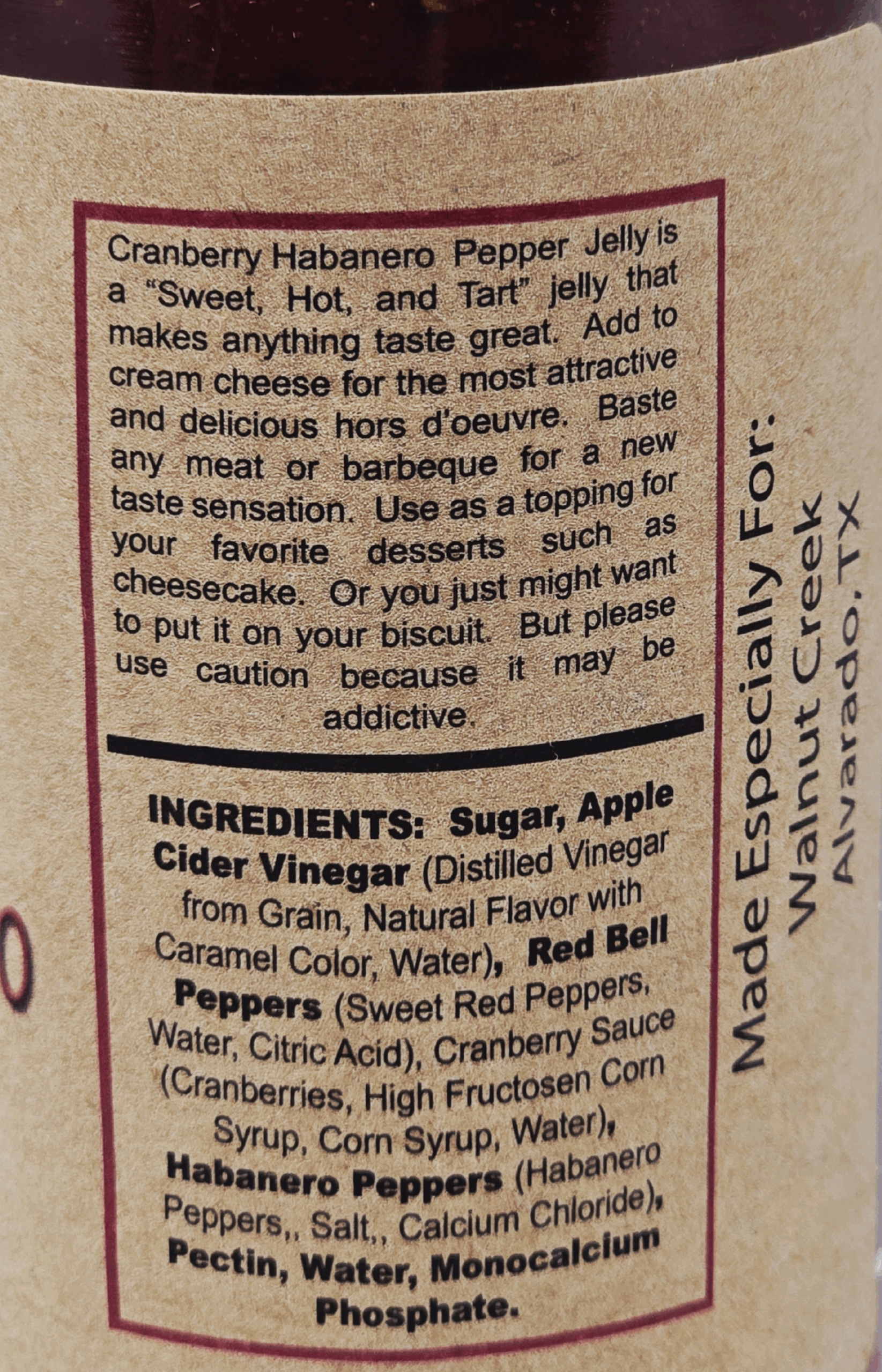 Cranberry Habanero Pepper Jelly - Image 2