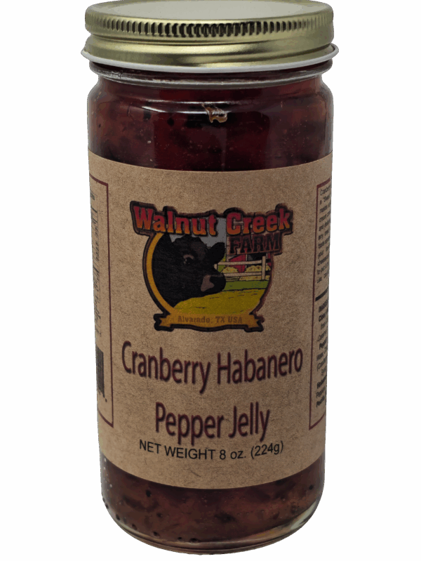 Cranberry Habanero Pepper Jelly