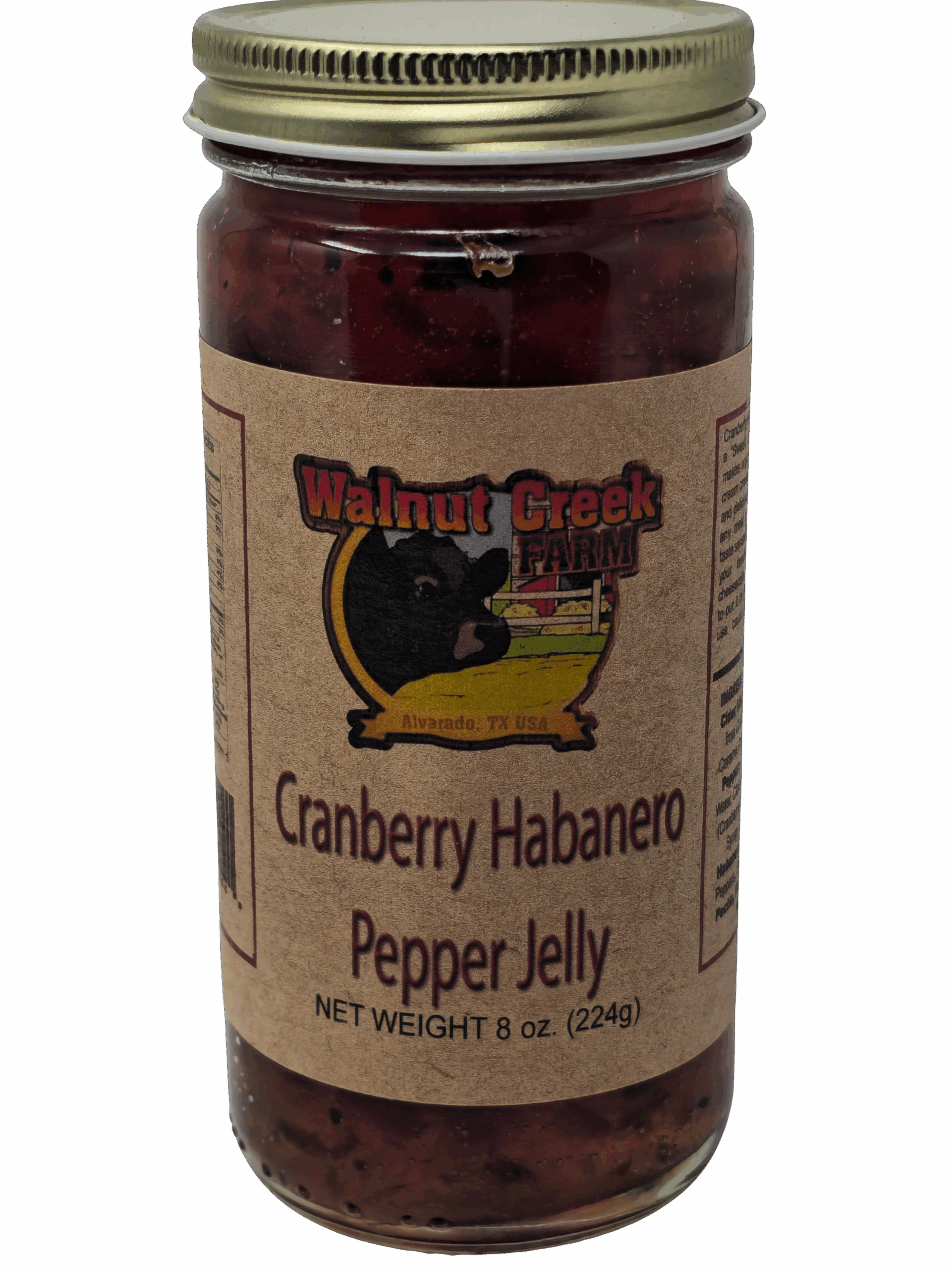 Cranberry Habanero Pepper Jelly