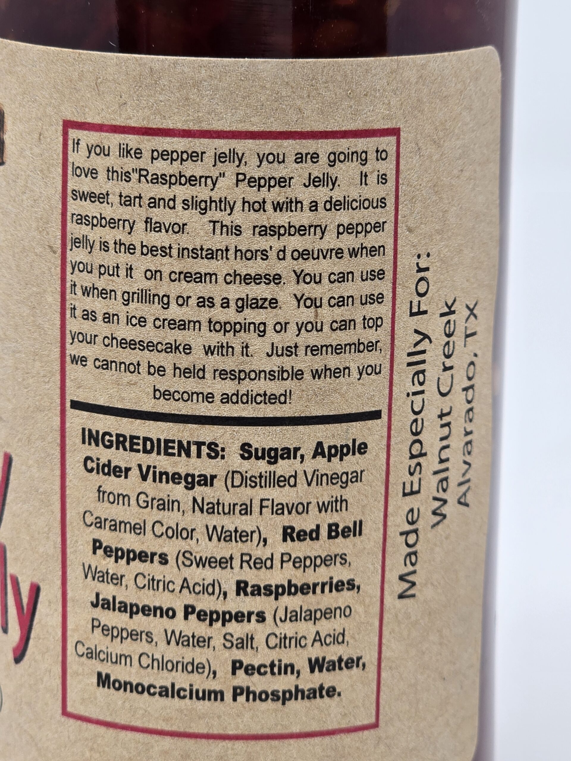 Raspberry Pepper Jelly - Image 3